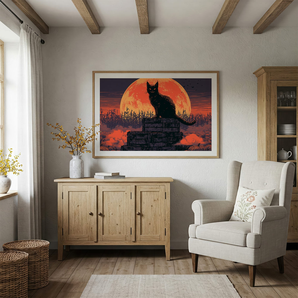 Sinister Cat Full Moon Watch