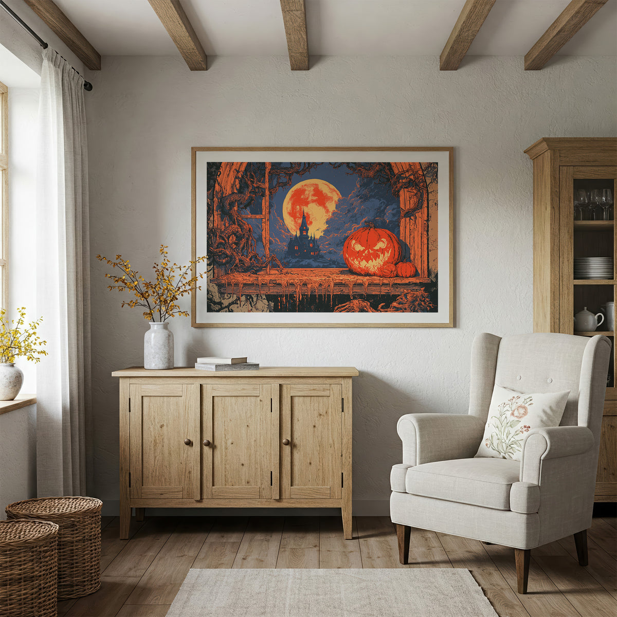 Jack-O-Lantern Blood Moon Watch
