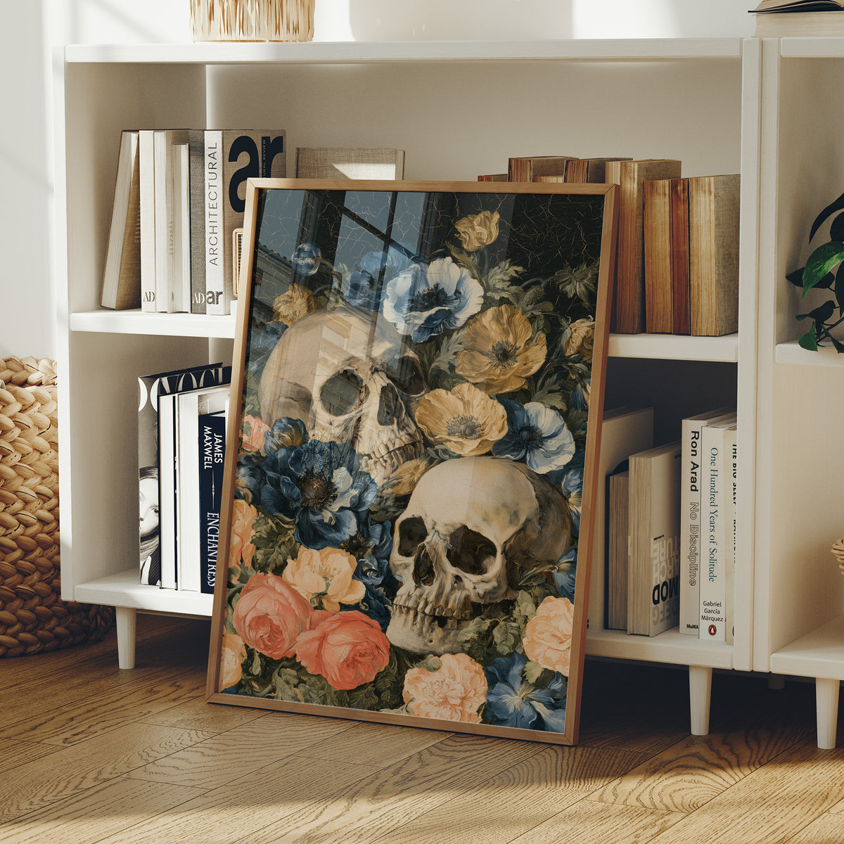 Skulls Among the Blooms