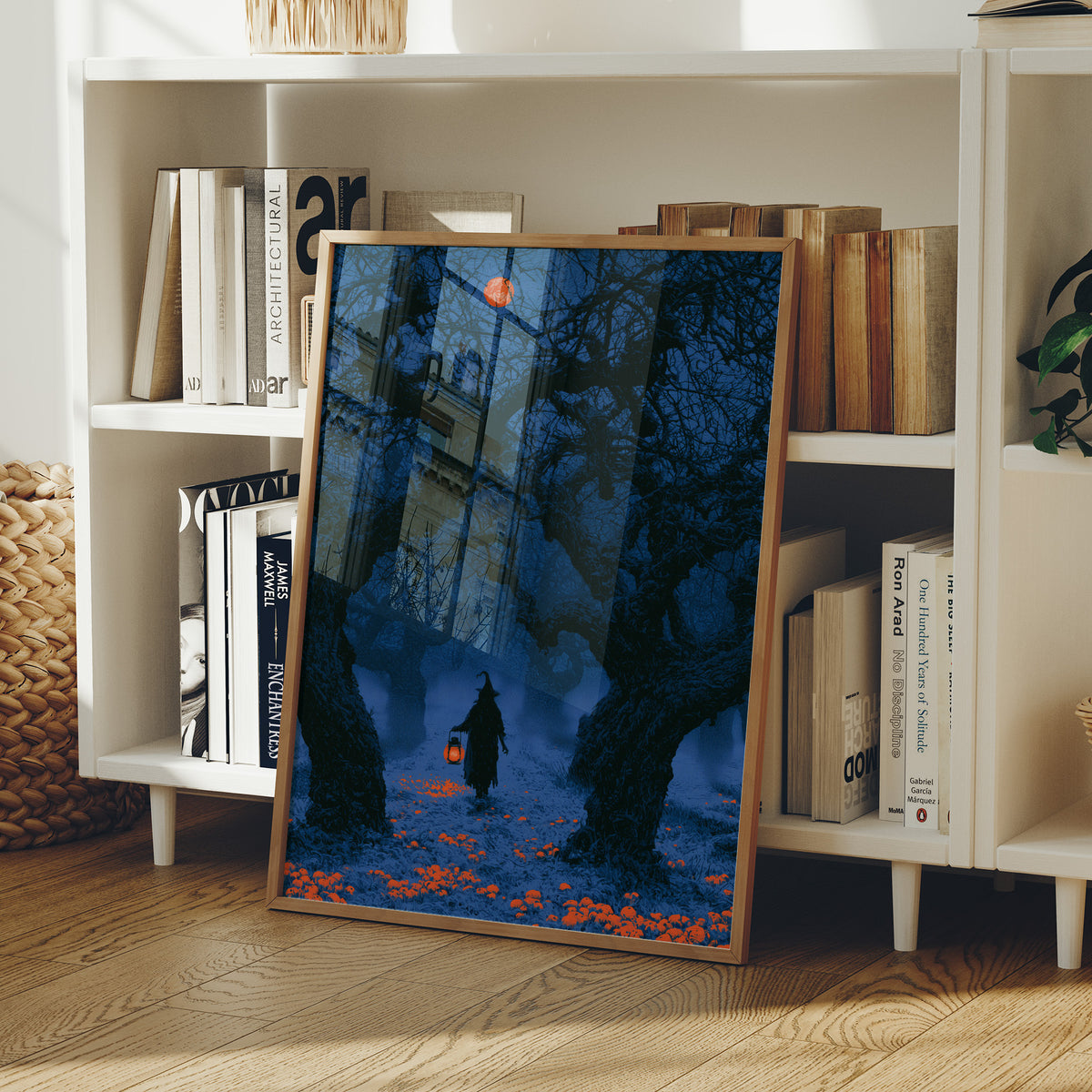Witch's Walk Through Blue Woods