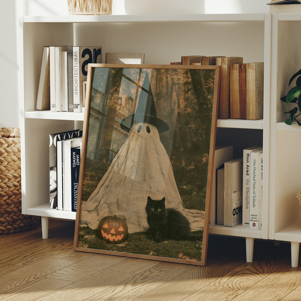 Ghost in a Witch Hat, Cat Included