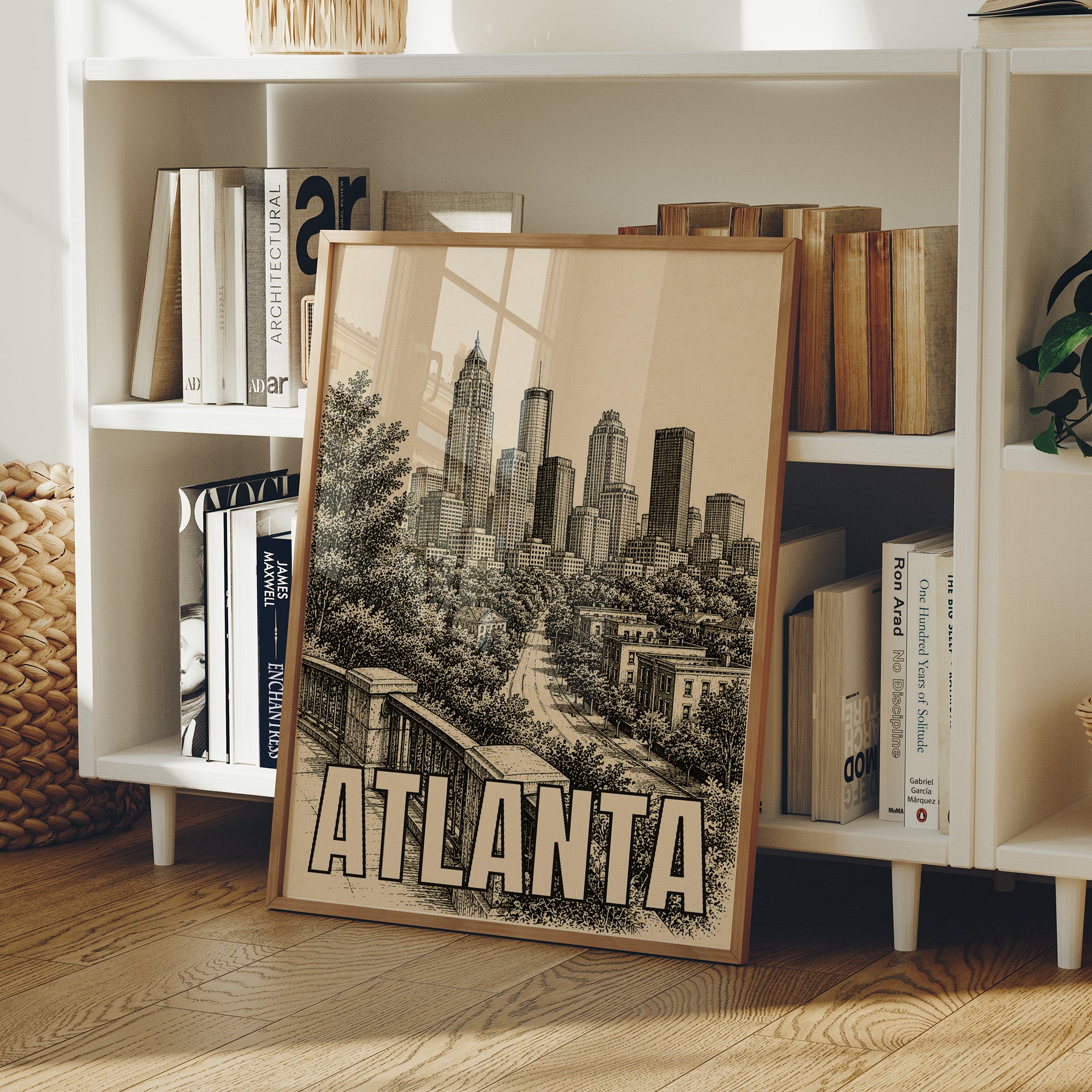 Atlanta, Tree-Lined Skyline