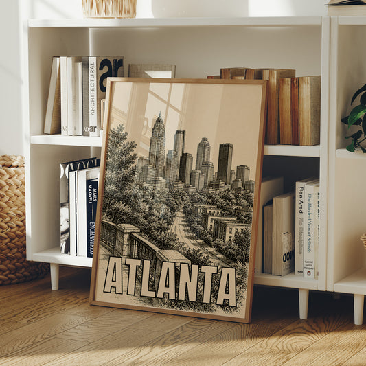 Atlanta, Tree-Lined Skyline