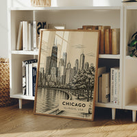 Chicago in Sepia Tones