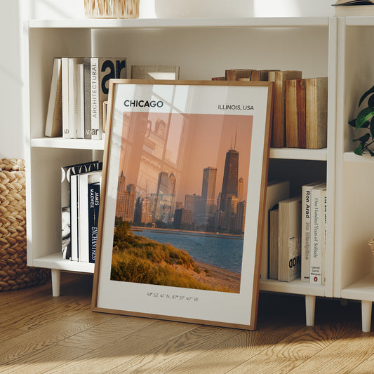 Chicago at Golden Hour