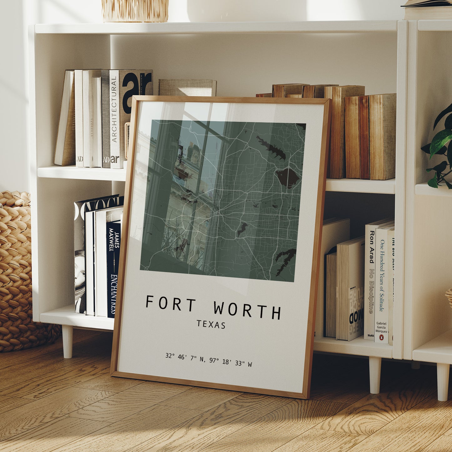 Fort Worth, Mapped in Sage