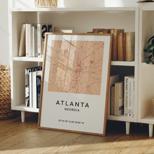 Atlanta, Mapped in Amber