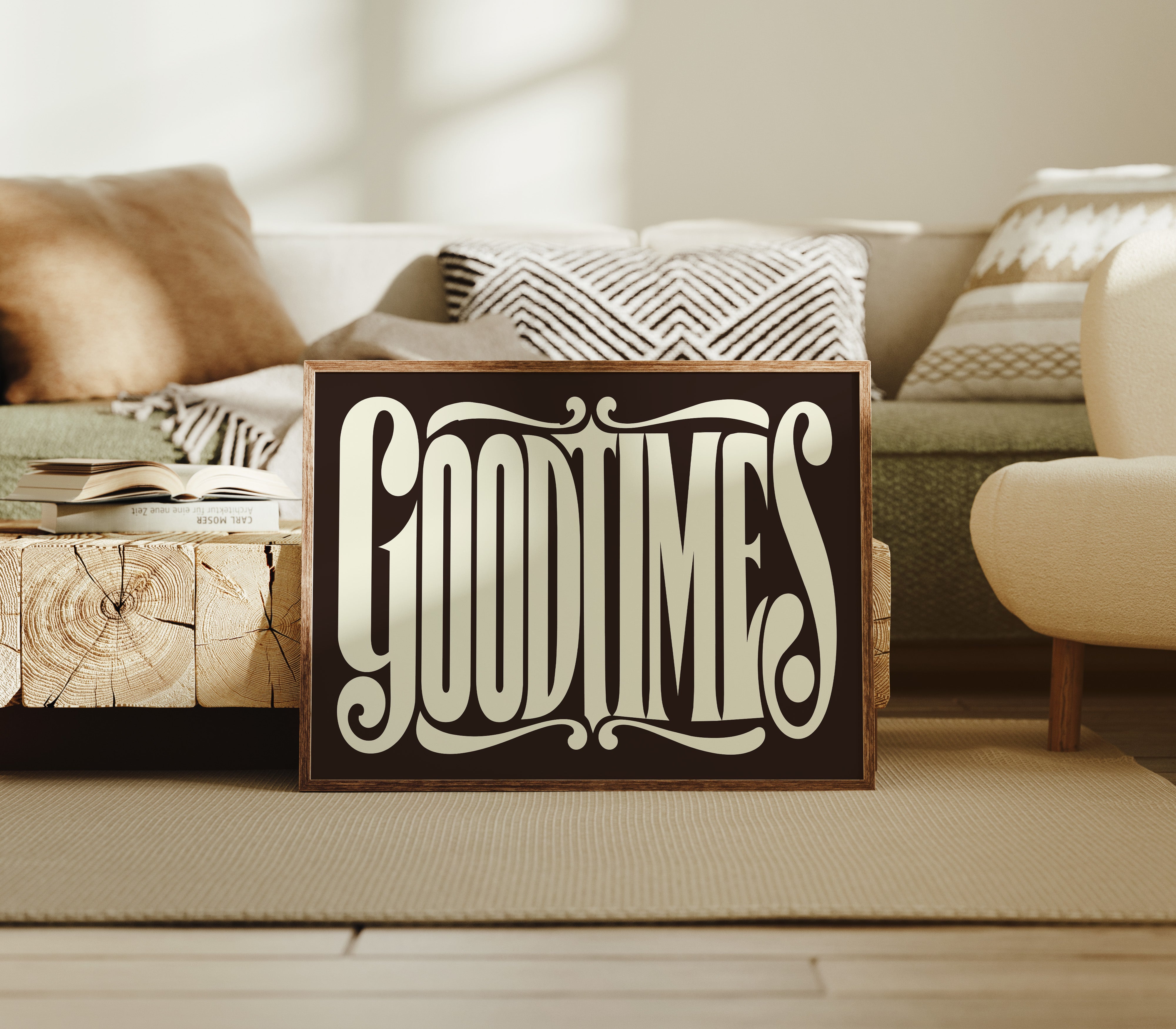 Good Times Vintage Typography