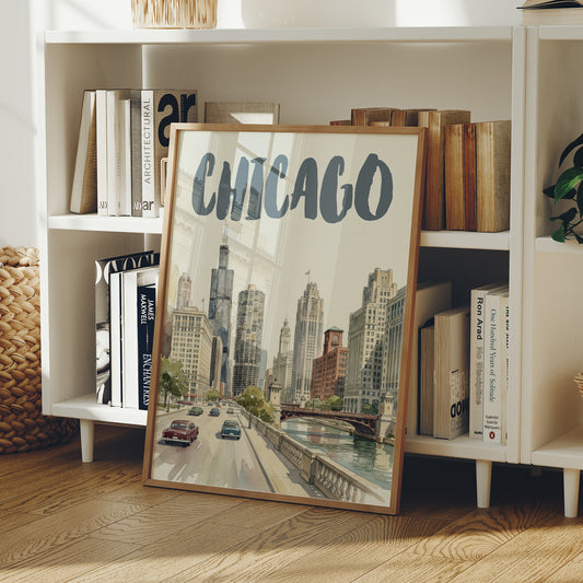 Chicago in Watercolor