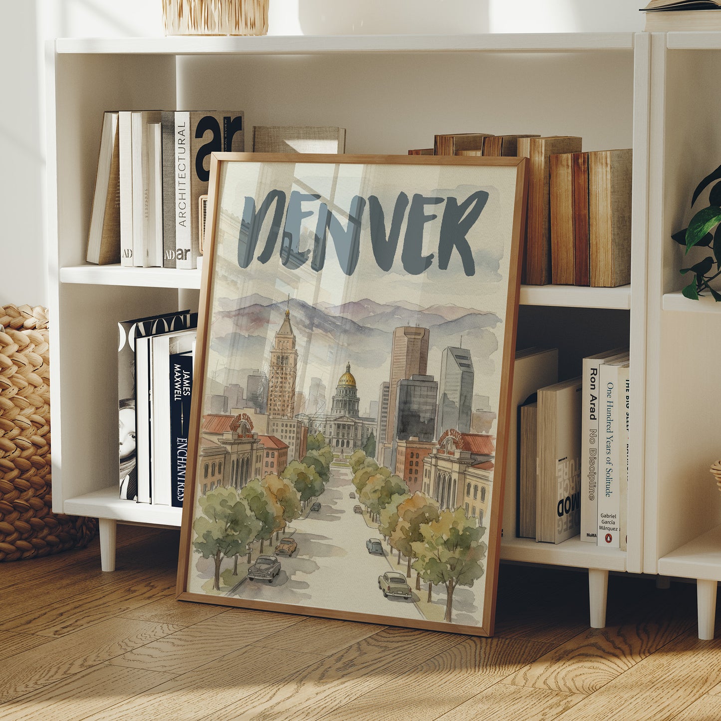Denver in Watercolor