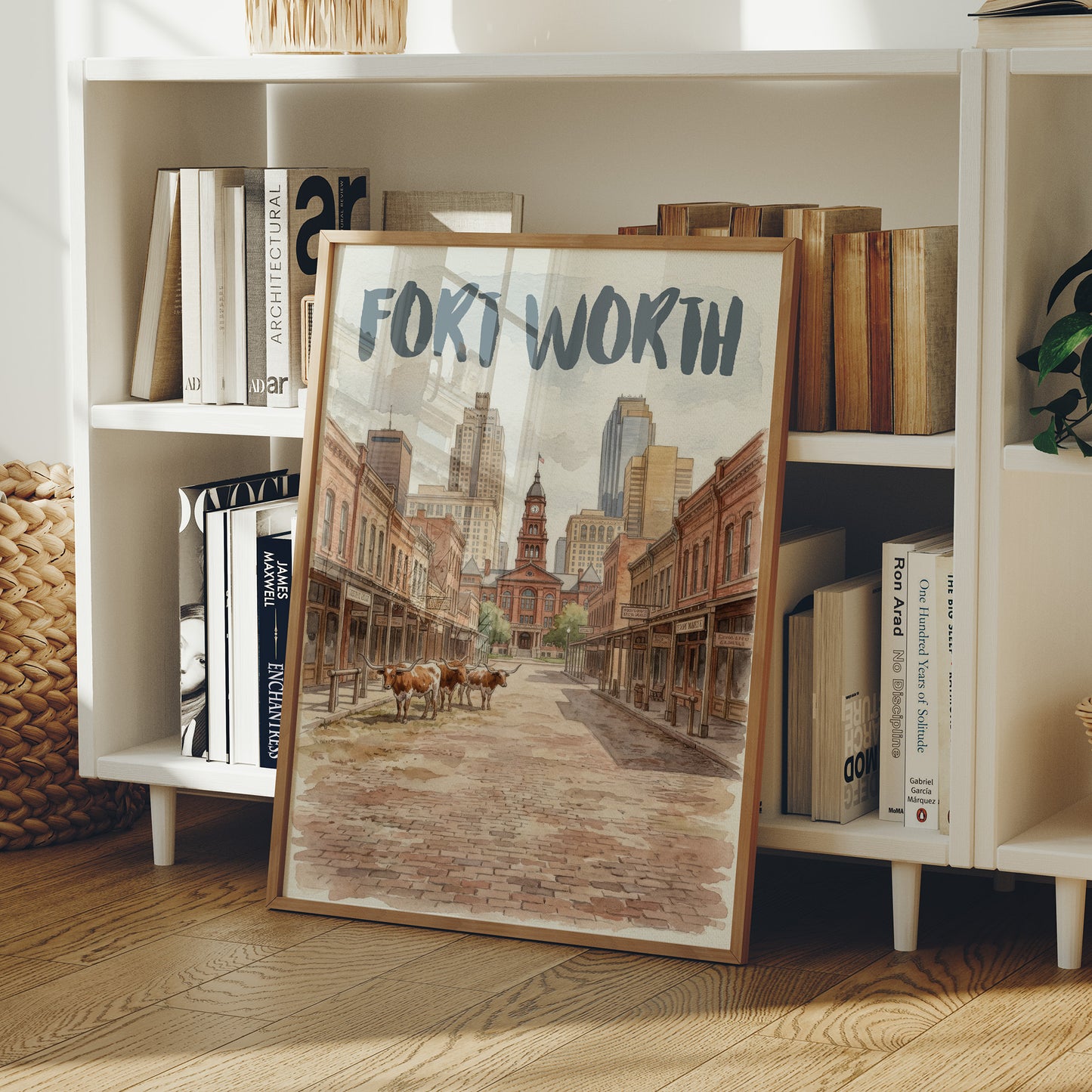 Fort Worth in Watercolor