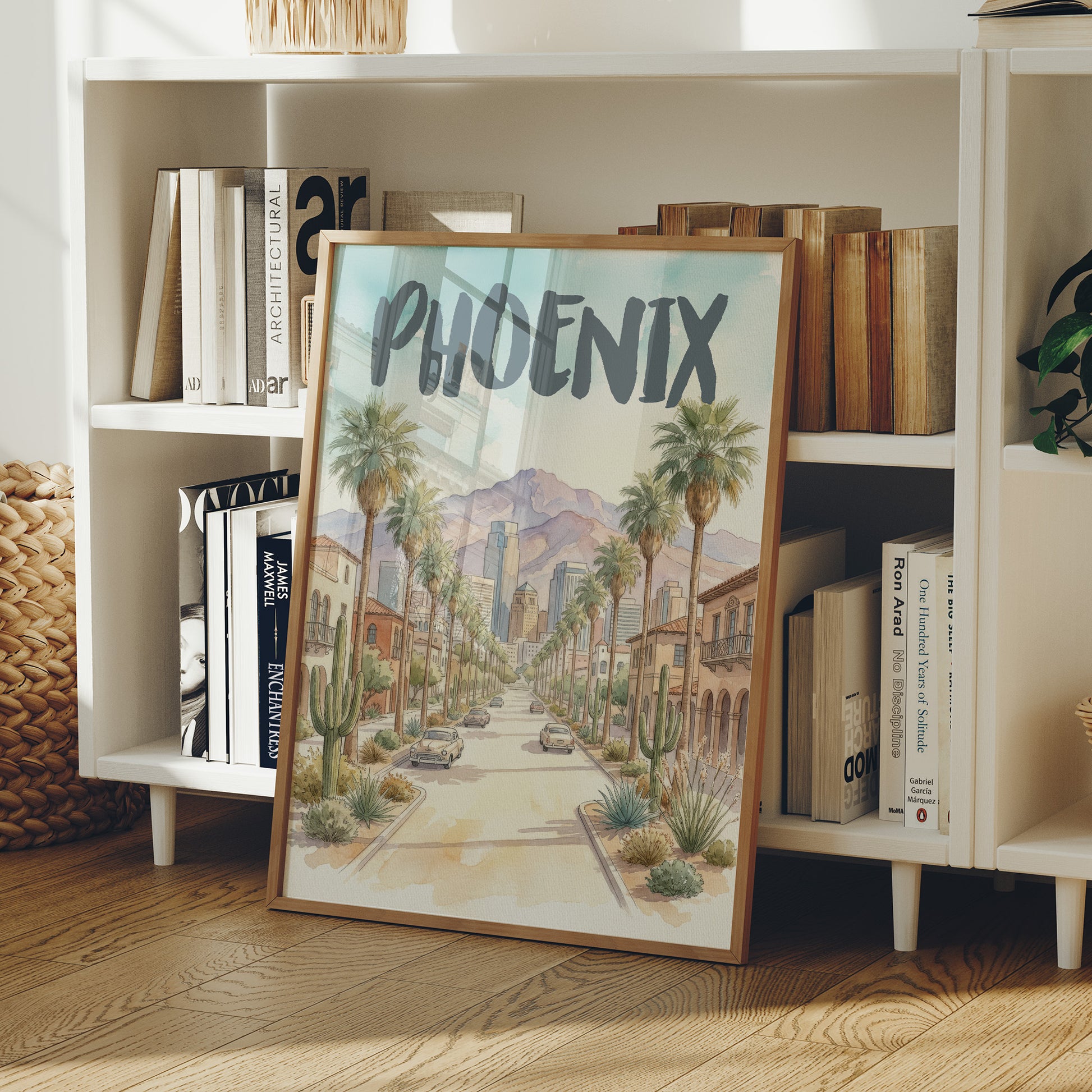 Phoenix in Watercolor