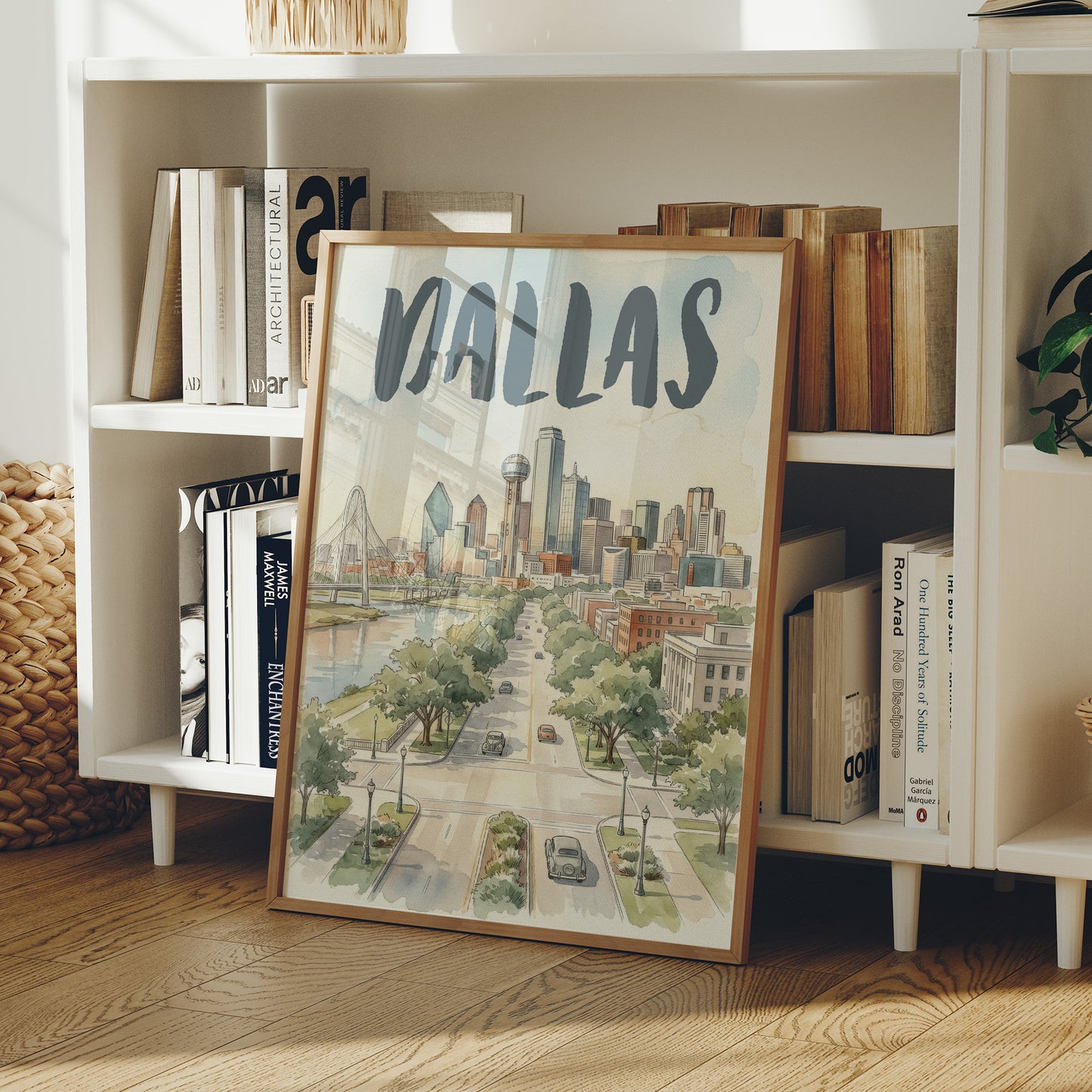 Dallas in Watercolor