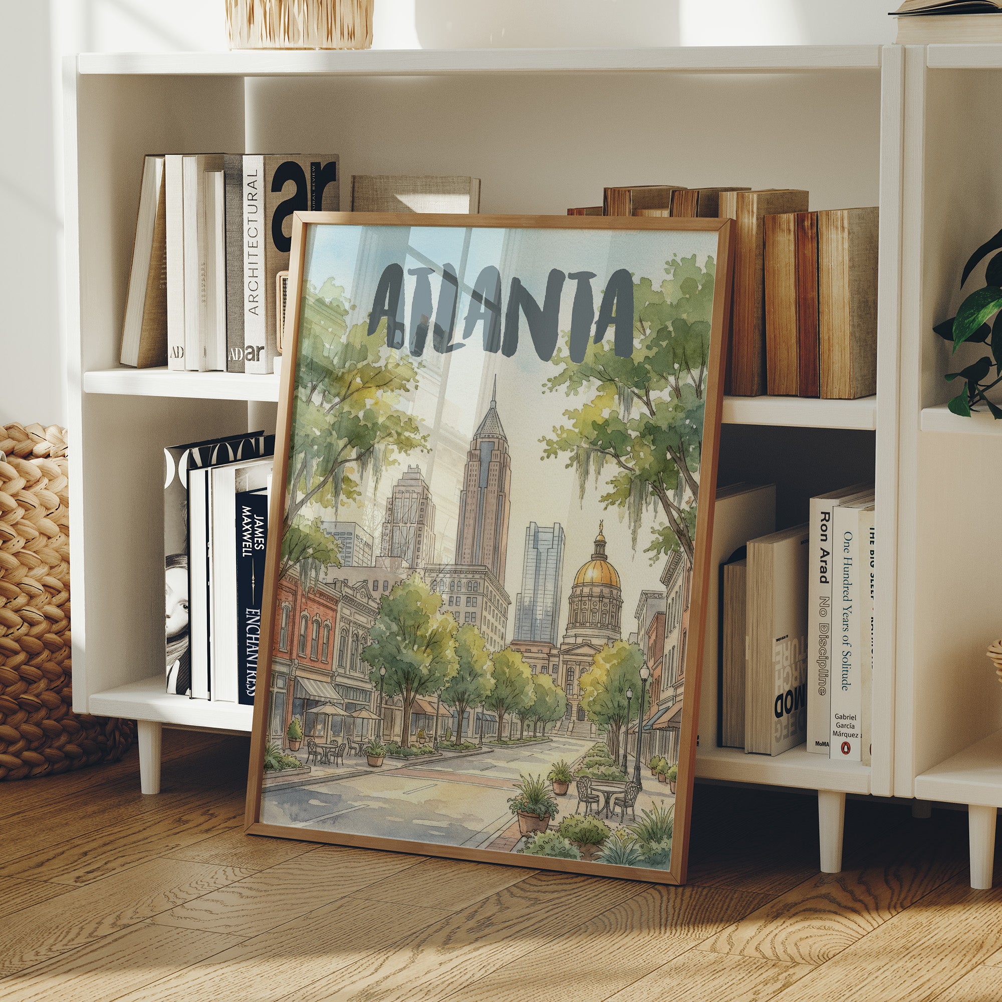 Atlanta in Watercolor