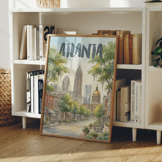 Atlanta in Watercolor