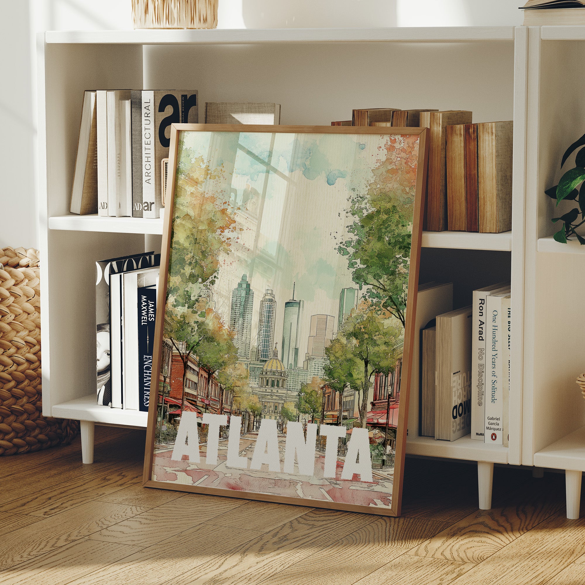 Atlanta, Riso Print