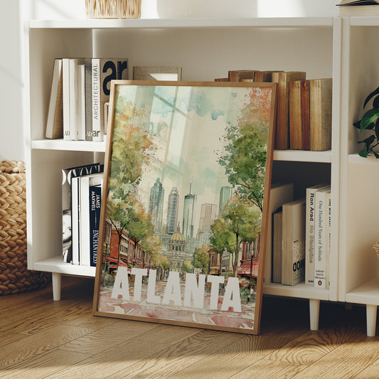 Atlanta, Riso Print