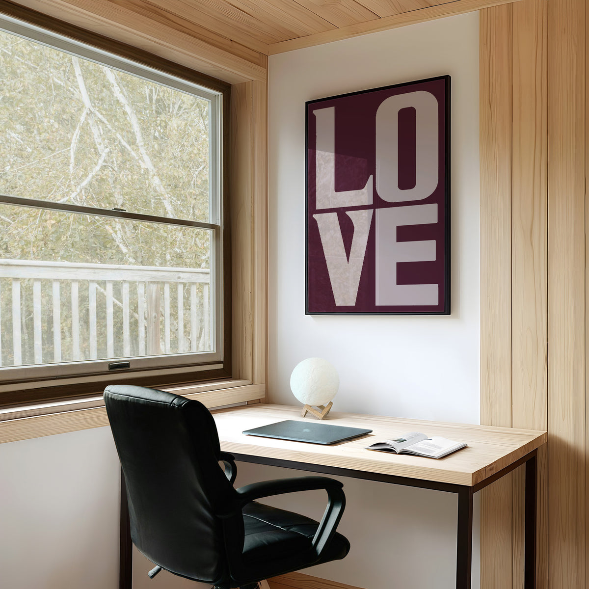 LOVE: Plum and Dusty Rose