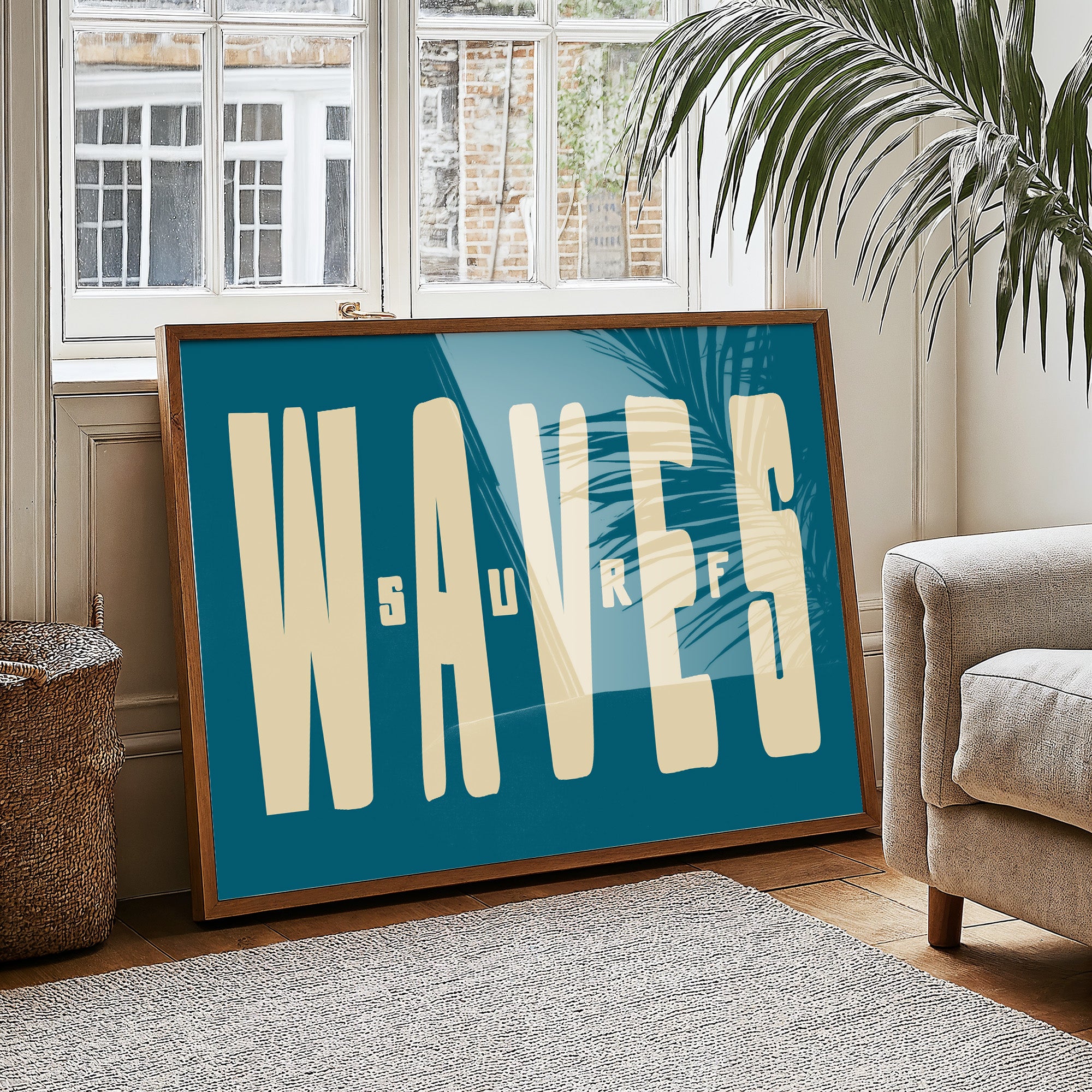 Waves Surf Bold Typography