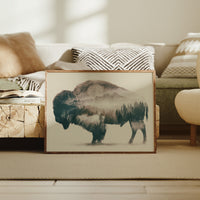 Bison Holds a Forest