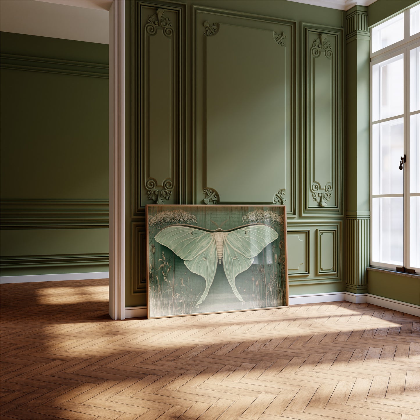 Luna Moth Ephemera