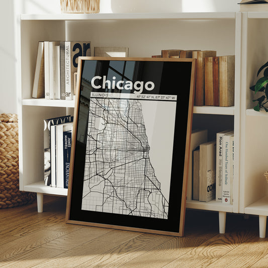 Chicago, Mapped in Black