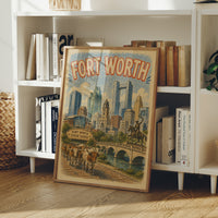 Fort Worth, Stockyards Skyline