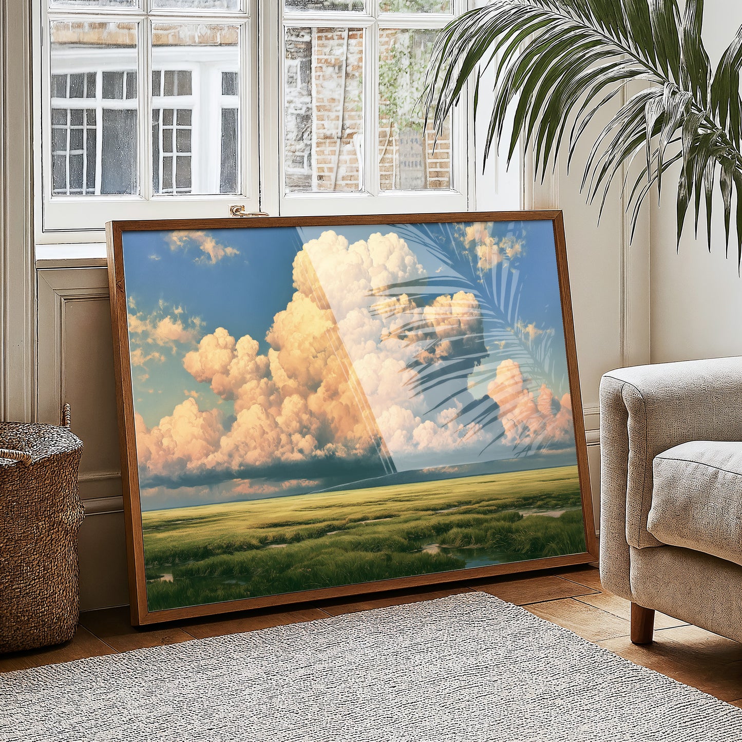 Marshland Beneath the Clouds