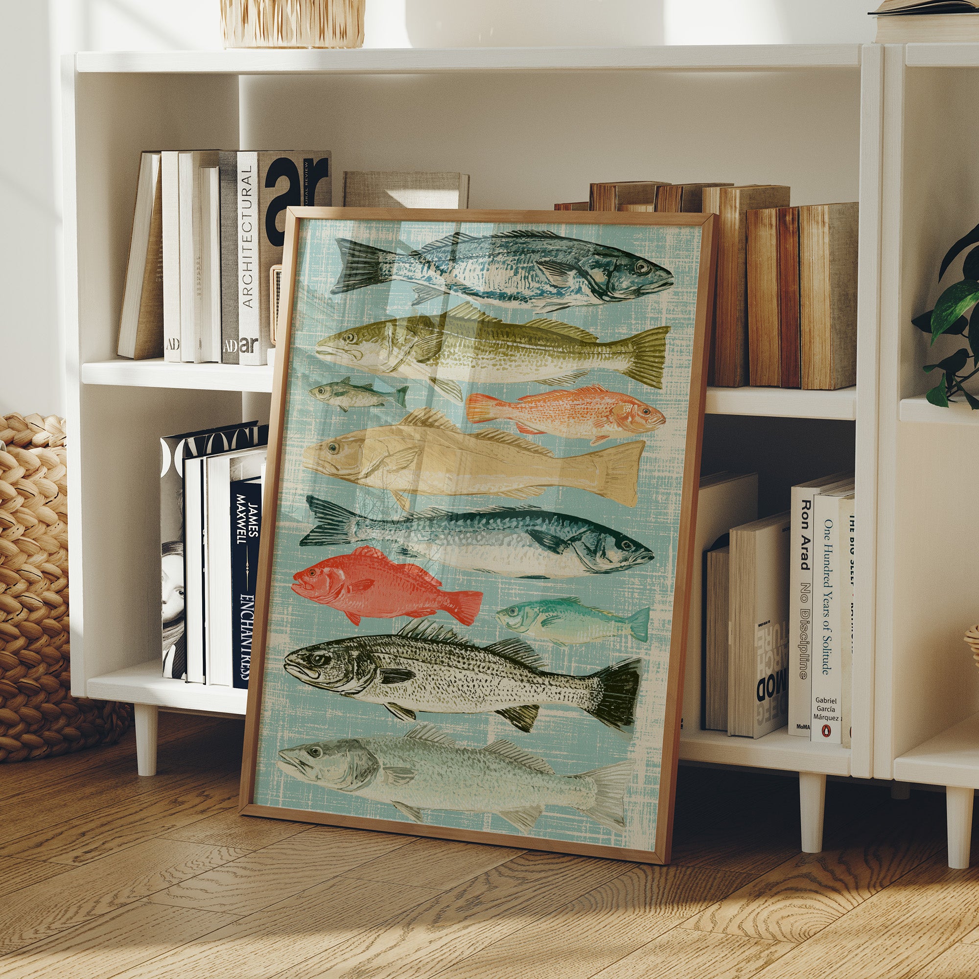 Catch of the Day: A Vintage Fish Chart