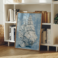 Frilled Spire, Coastal Blue