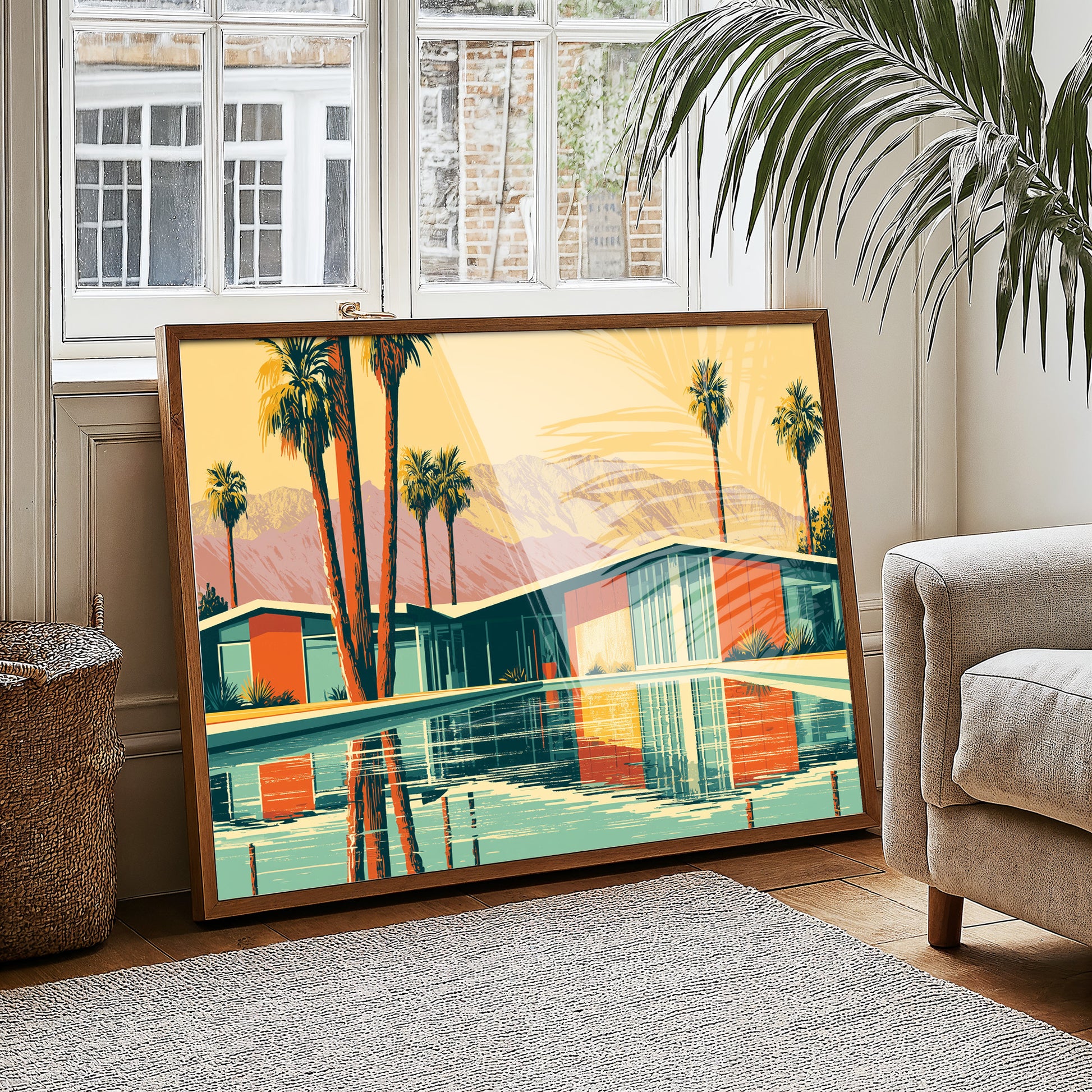 Sunset Reflections on Orange Grove Lane