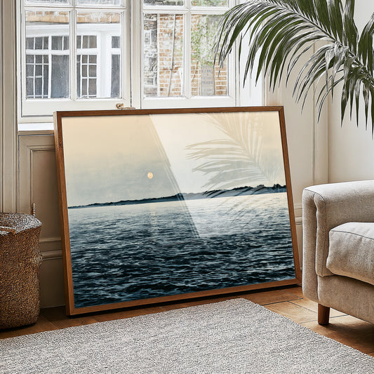 Moonrise Over Quiet Water