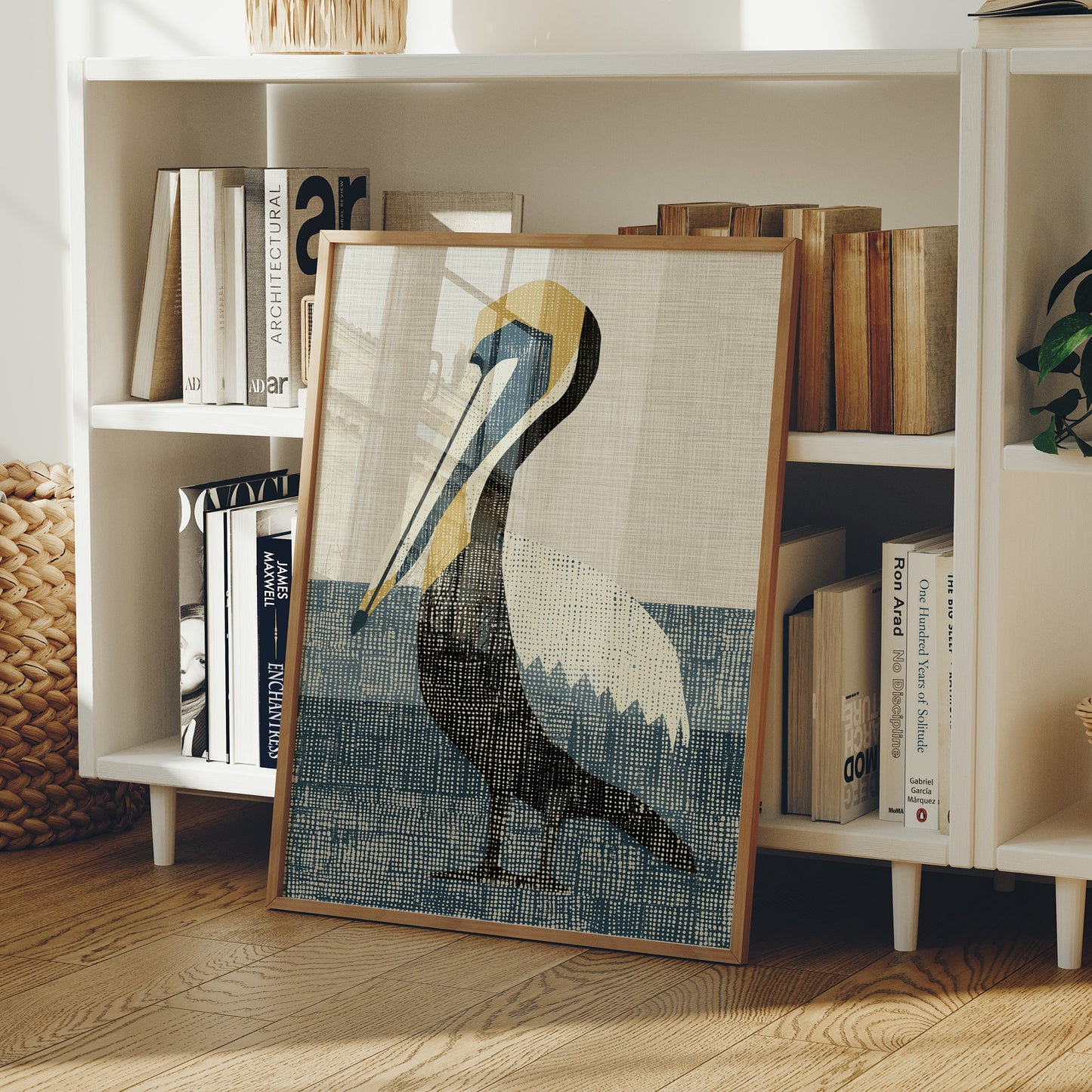 Pelican in Dotted Slate