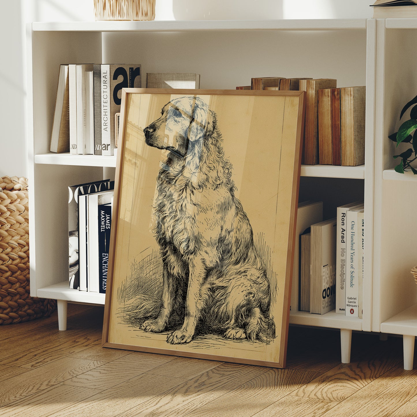 The Good Old Boy: Vintage Setter Sketch