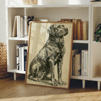Noble Watch: Vintage Hound Engraving
