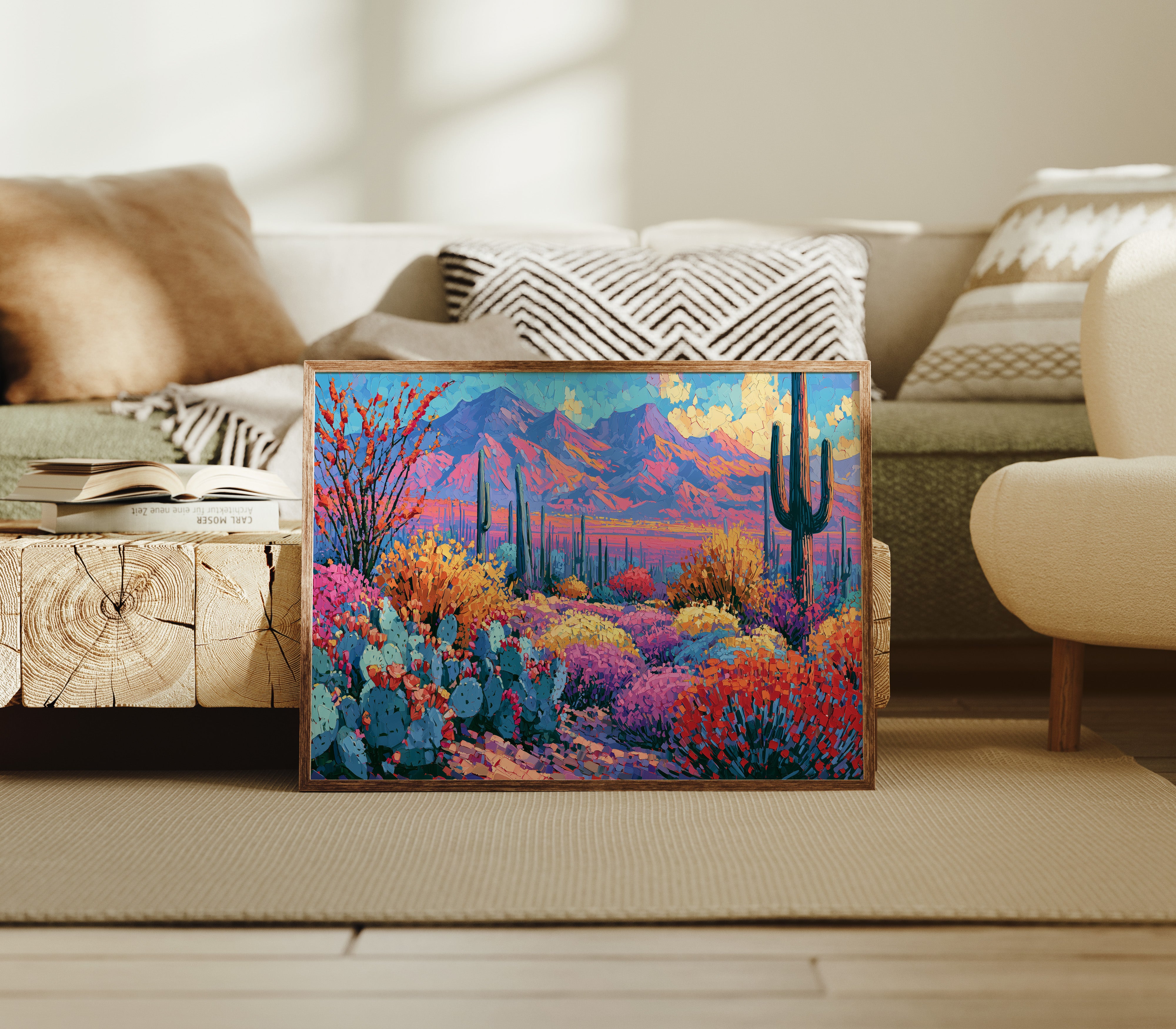 Electric Bloom, Desert Dusk