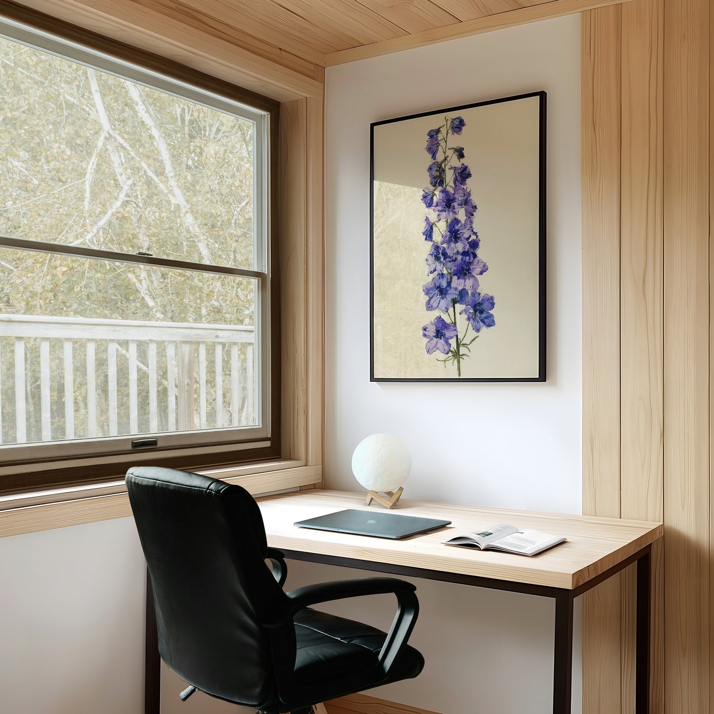 Delphinium Dreams: A Purple Study