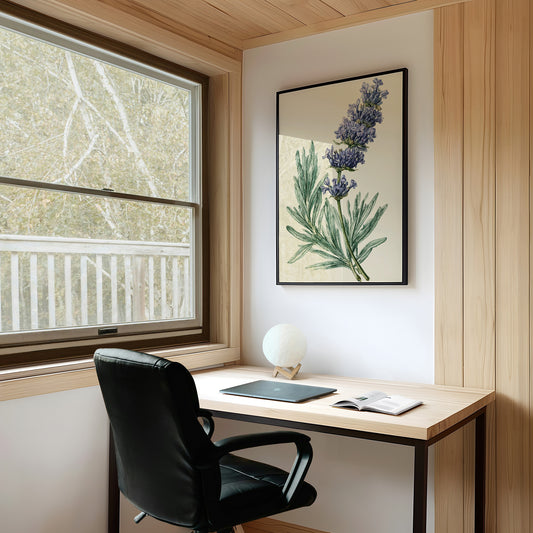 Sprig of Lavender Study