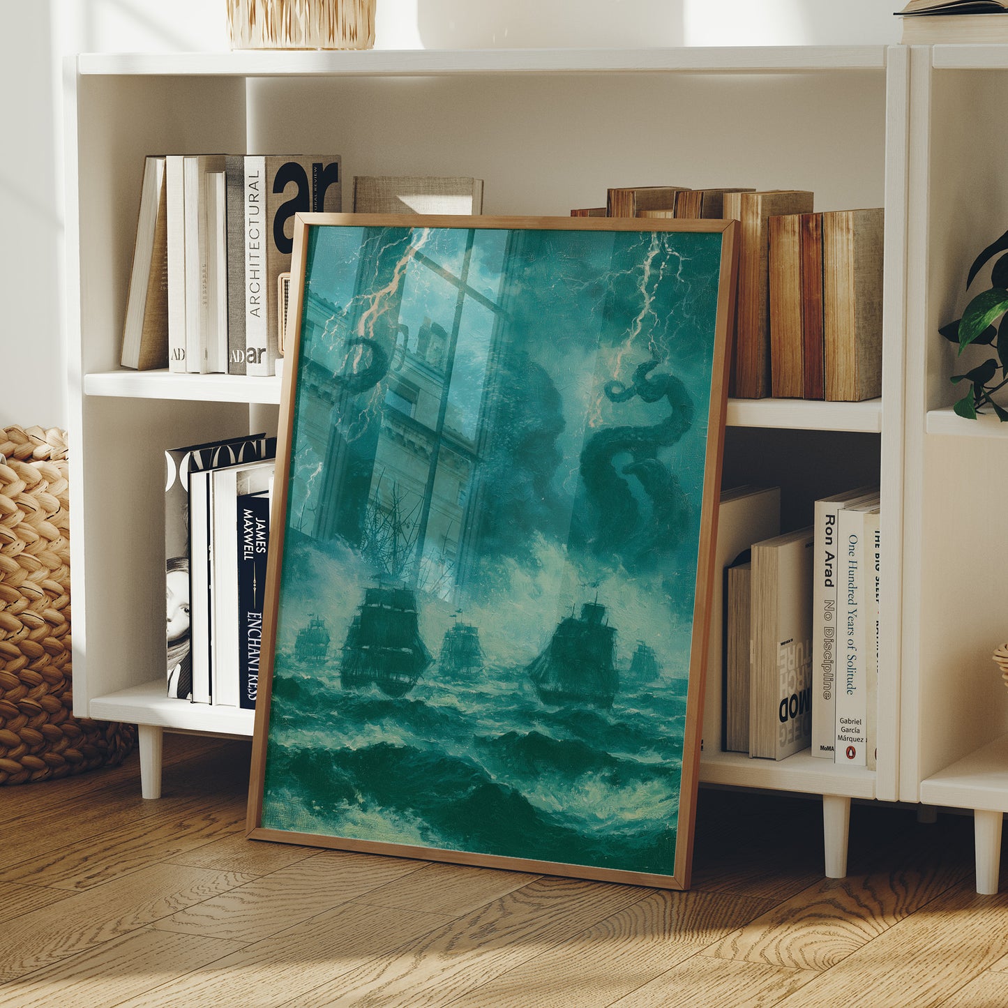 Deep Sea Titan in Emerald Storm
