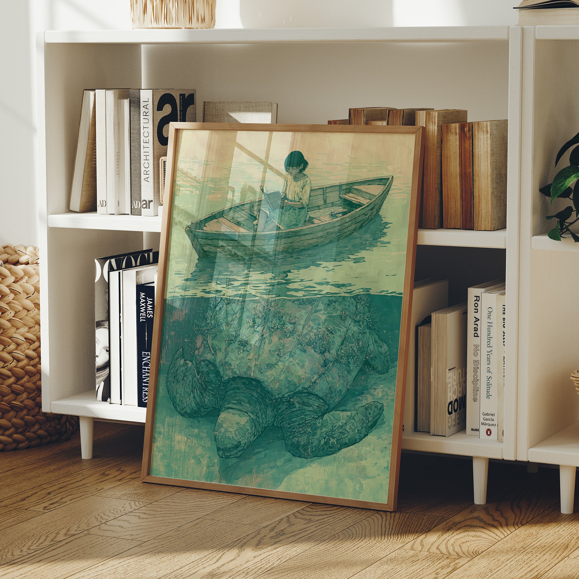 Little Reader, Ancient Turtle Below