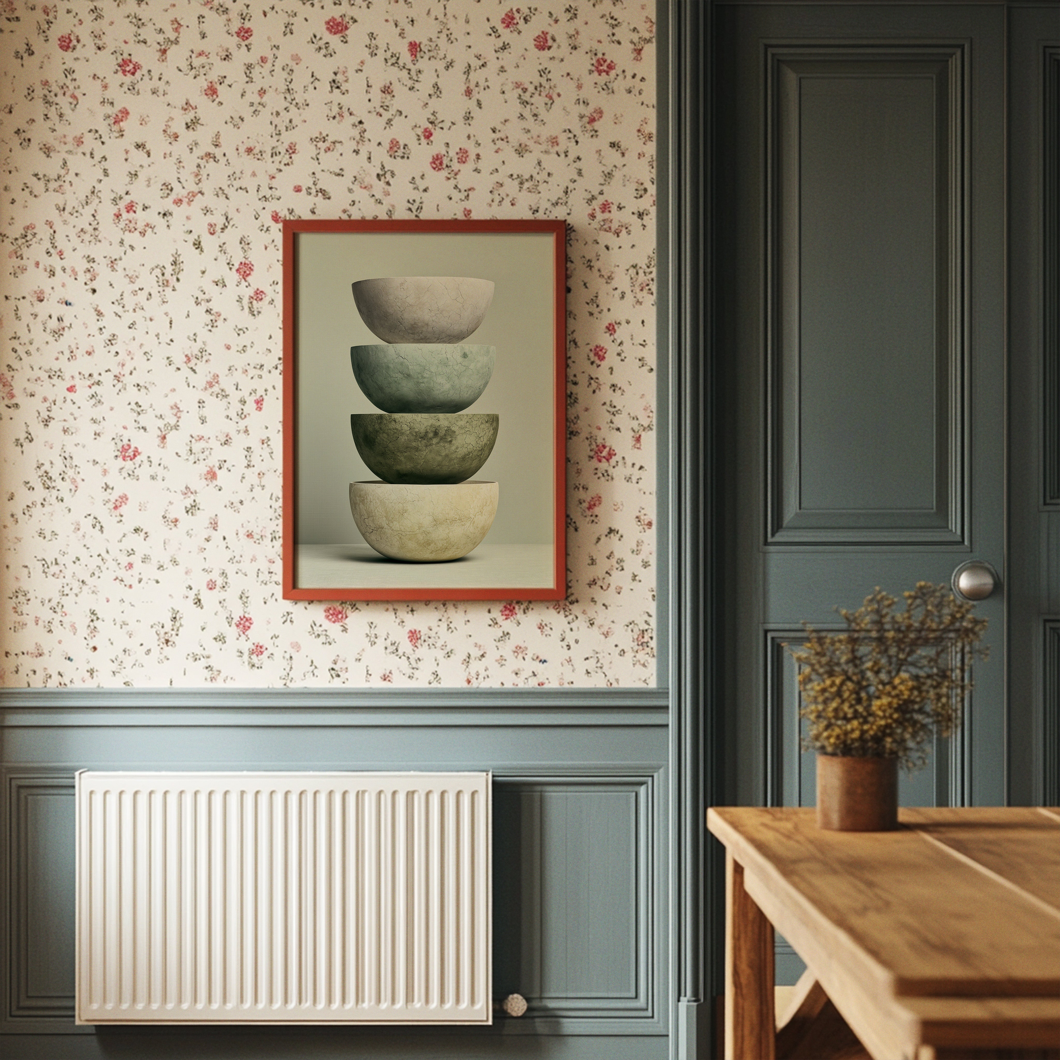 Stacked Stoneware: Sage to Cream