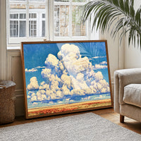 Thunderheads Over Amber Fields