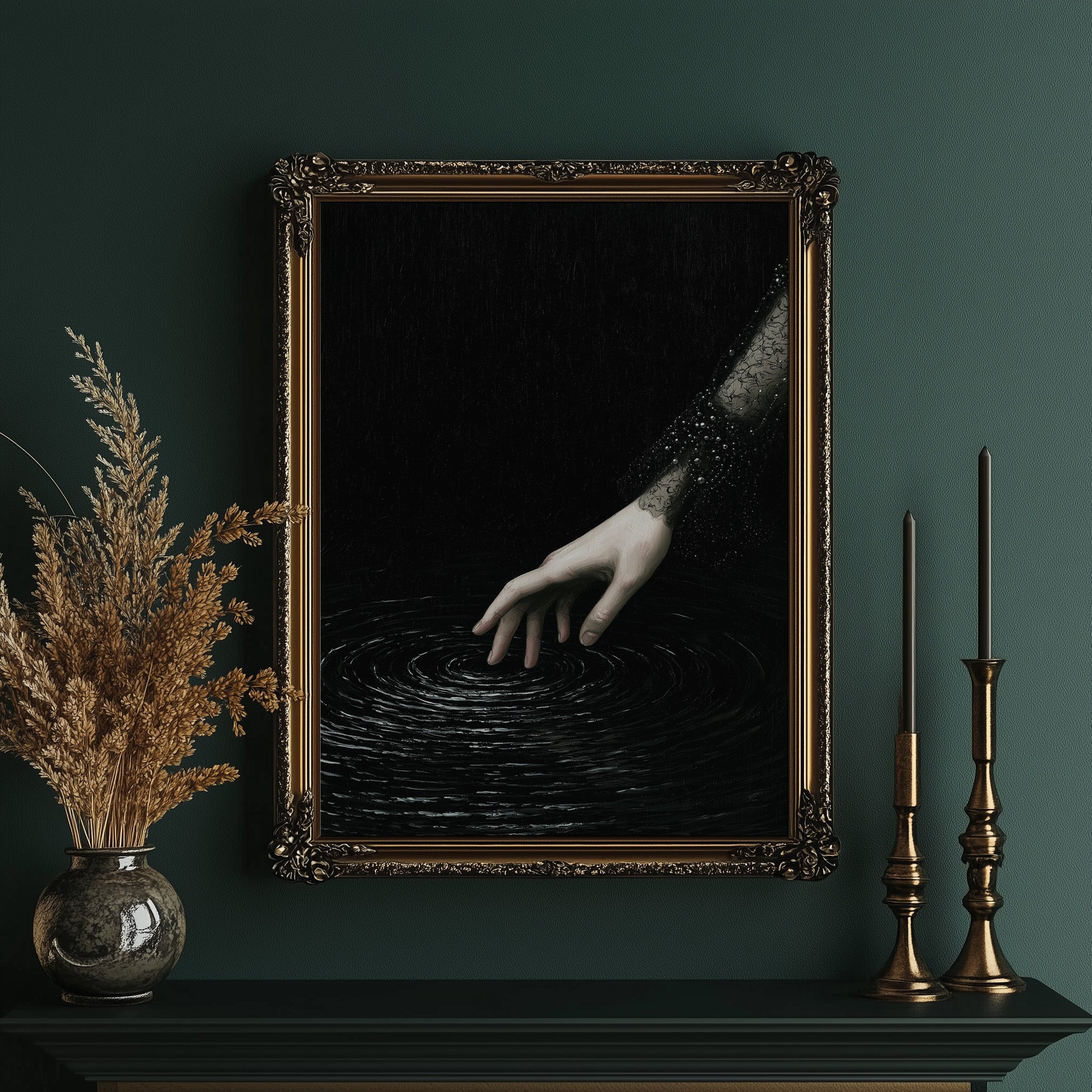 Touch of Stardust: Hand Dissolving into the Void
