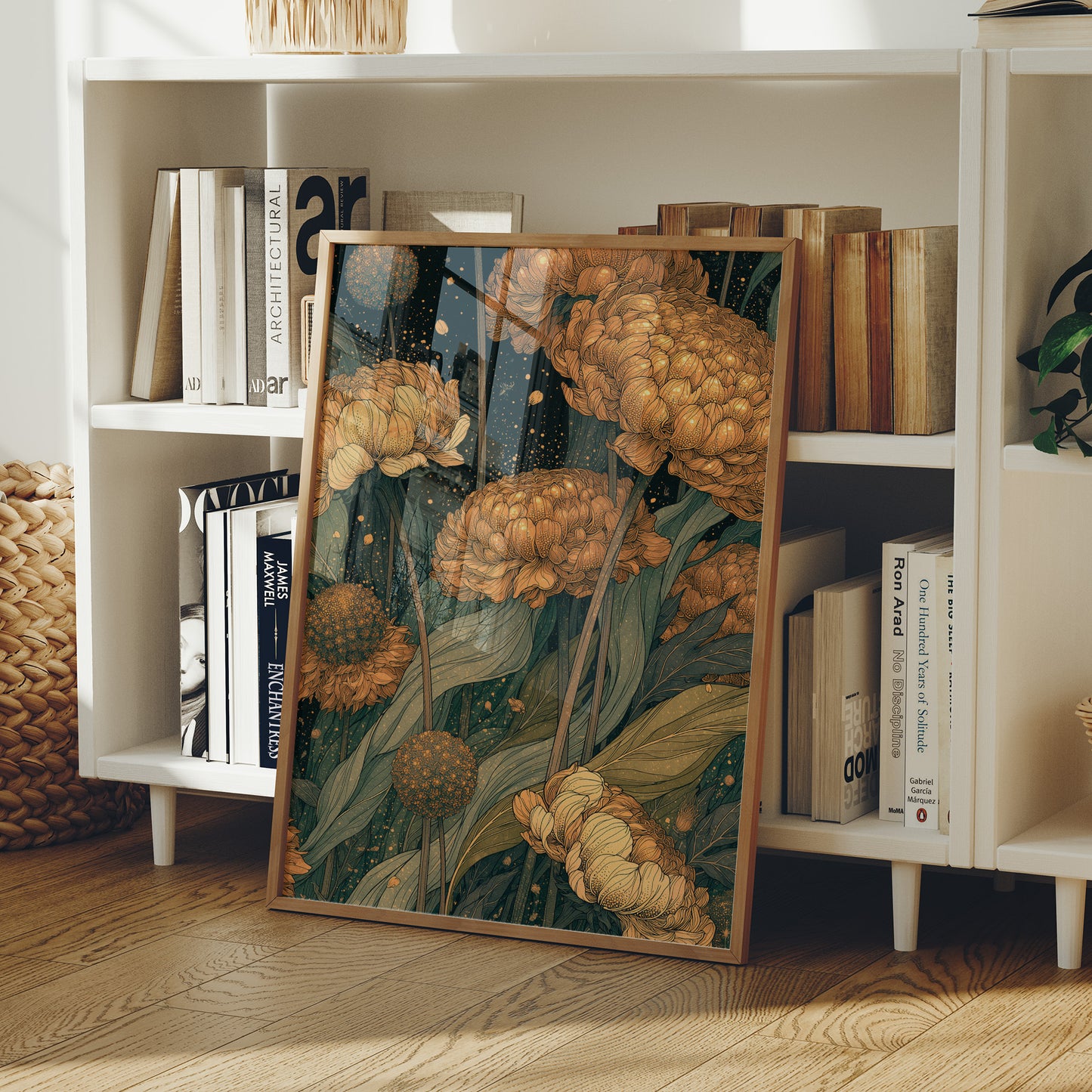 Marigolds Under Midnight: A Dark Botanical Study