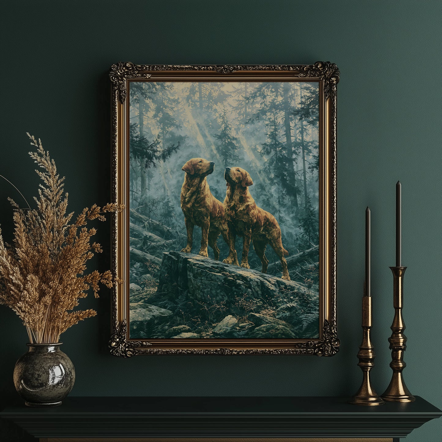 Retrievers in the Light Rays: Forest Sentinels