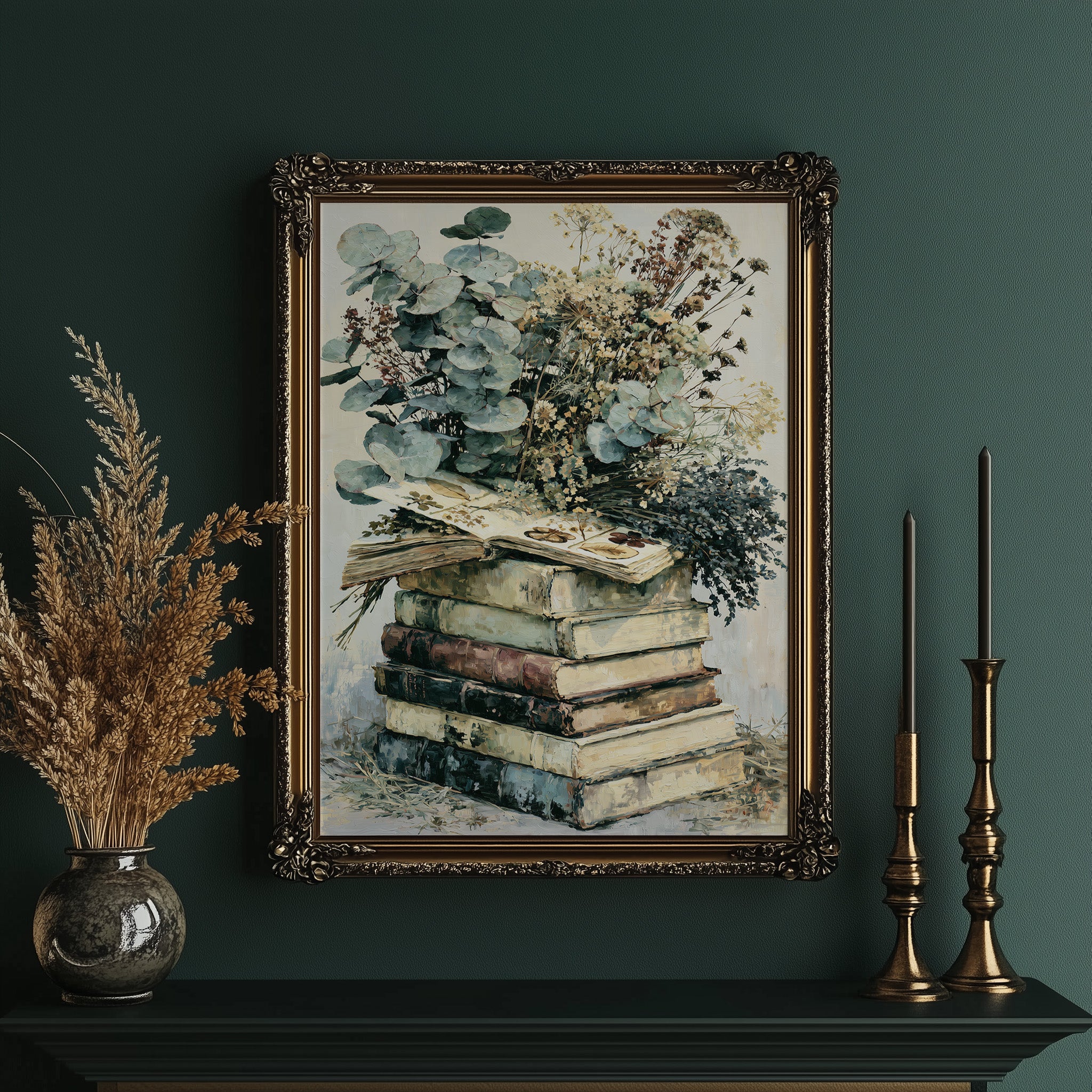 Herbarium & Eucalyptus, Stacked Light