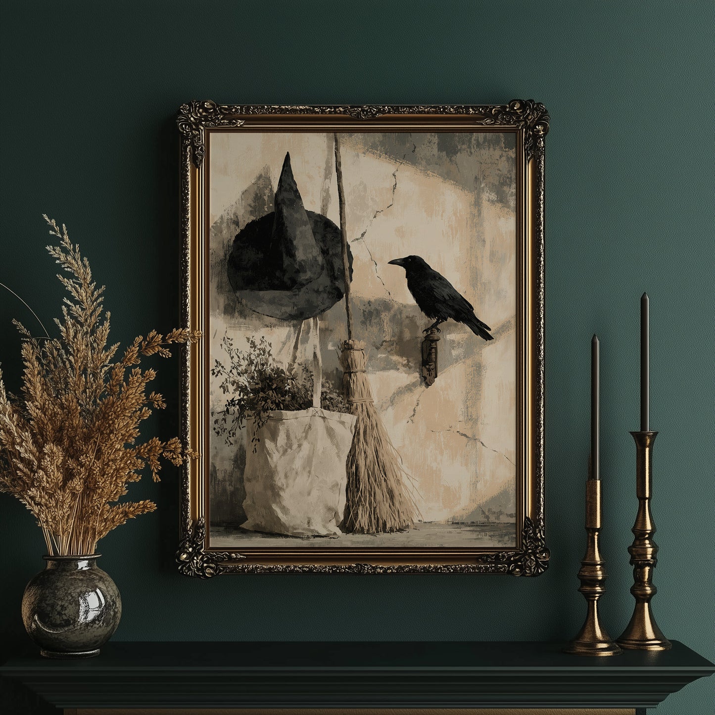 Witch's Broom & Raven's Perch