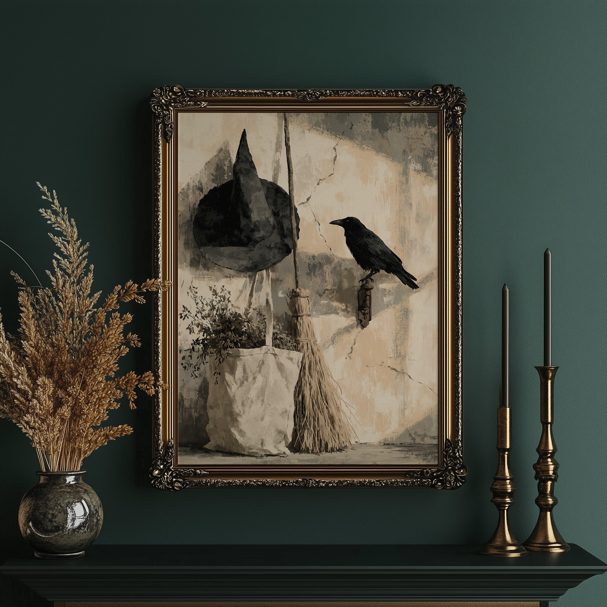 Witch's Broom & Raven's Perch