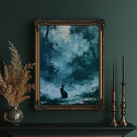 Rabbit in the Blue Hour