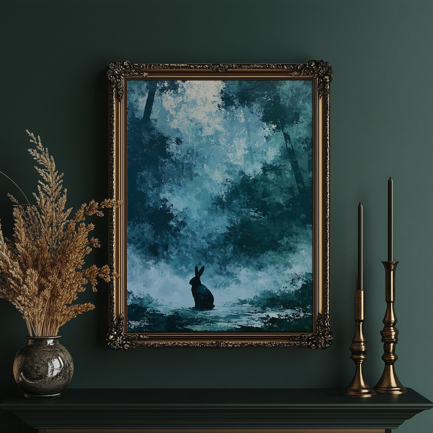 Rabbit in the Blue Hour